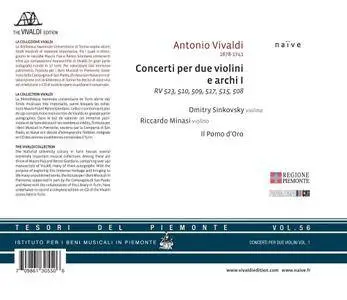 Il Pomo d'Oro, Riccardo Minasi, Dmitry Sinkovsky – Vivaldi: Concerti per due violini e archi, Vol.1 (2013)