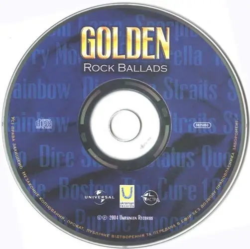 Best rock ballads 20 century. Golden Rock Ballads. Golden Rock Ballads диск. Gold Rock Ballads 1000.