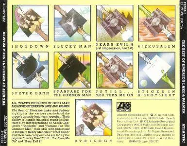 Emerson, Lake & Palmer - The Best Of Emerson Lake & Palmer (1980) {W. Germany Target CD} Re-Up