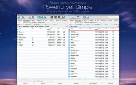 DCommander v2.5 Multilingual Mac OS X