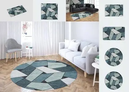 8 Carpet PSD Mockups Templates