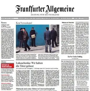Frankfurter Allgemeine Zeitung vom 14 April 2011