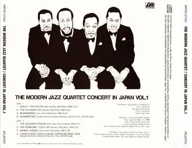 The Modern Jazz Quartet - Concert In Japan Vol.1 (1966) {2013 Japan Jazz Best Collection 1000 Series 24bit Remaster WPCR-27454}