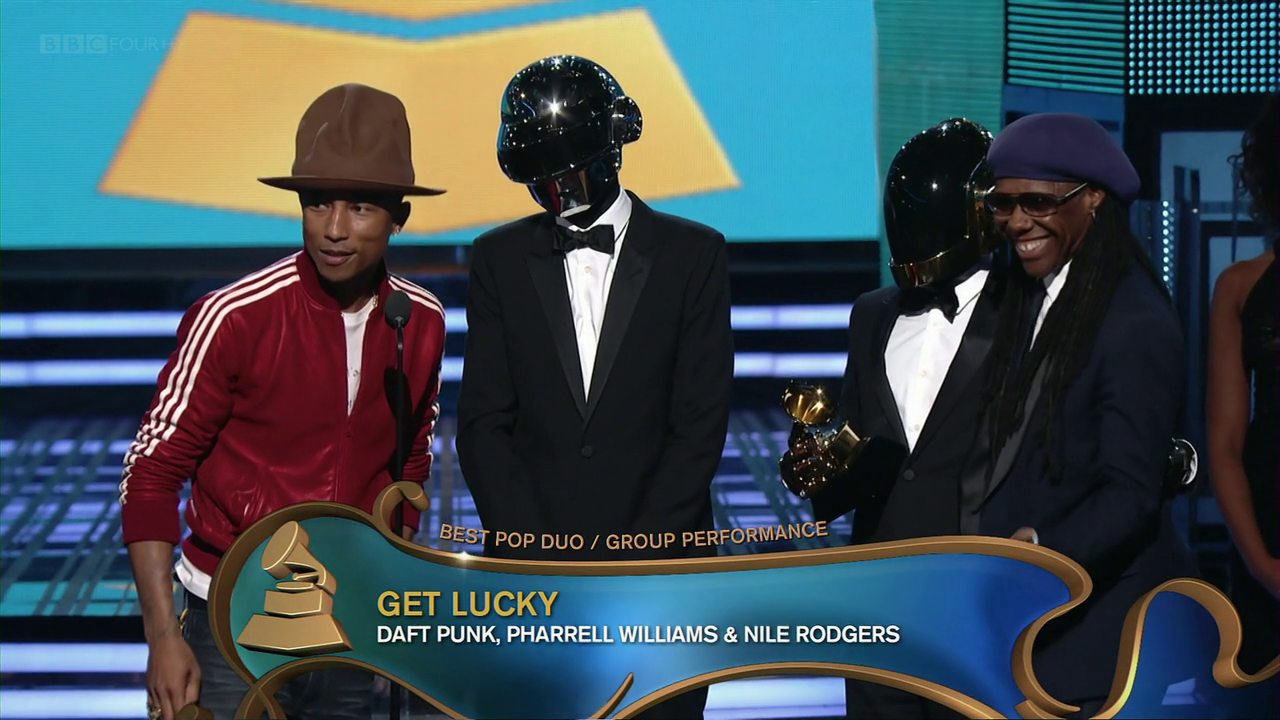 Включи get lucky. Фаррелл Уильямс Daft Punk. Daft Punk Pharrell Williams and Nile Rodgers. Nile Rodgers Daft Punk. Найл Роджерс Daft Punk.