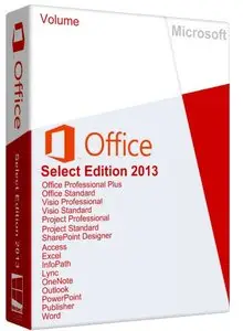 Microsoft Office Select Edition 2013 SP1 15.0.4805.1001