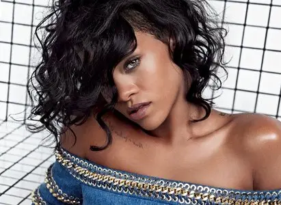 Rihanna by Inez van Lamsweerde & Vinoodh Matadin for Balmain Spring/Summer 2014