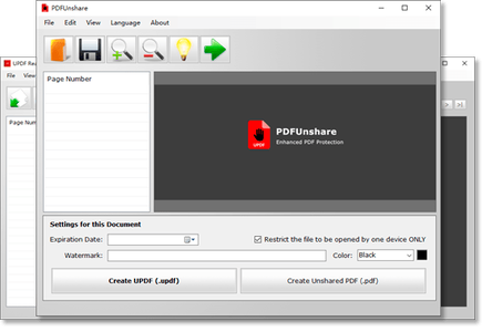 PDF Unsharer Pro 1.4.3 Multilingual + Portable