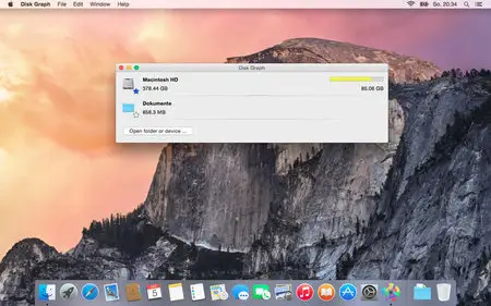 Disk Graph v1.2.3 Mac OS X