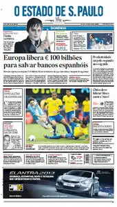 Jornal O Estado de São Paulo - 10 de junho de 2012 - Domingo