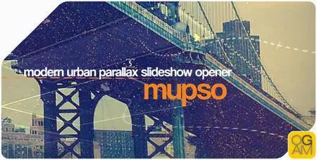 Modern Urban Parallax Slideshow Opener - Project for After Effects (VideoHive)