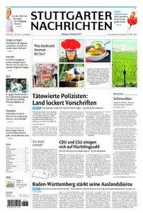 Stuttgarter Nachrichten Filder-Zeitung Leinfelden-Echterdingen/Filderstadt - 09. Oktober 2017