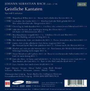 Hans-Joachim Rotzsch, Thomanerchor Leipzig, Gewandhausorchester Leipzig - Bach: Geistliche Kantaten (11CD) (2008)