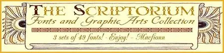 Scriptorium Fonts