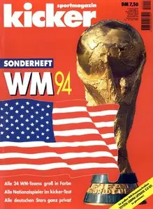 Kicker Magazin Sonderheft Fussball WM 1994