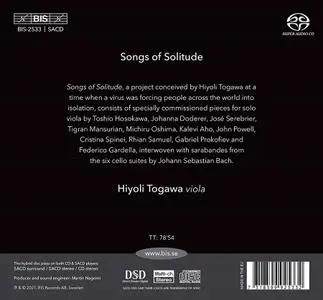 Hiyoli Togawa - Songs of Solitude (2021)