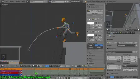 CgCookie - Parkour Character Animation in Blender (2014)