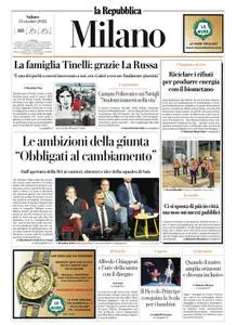 la Repubblica Milano - 15 Ottobre 2022