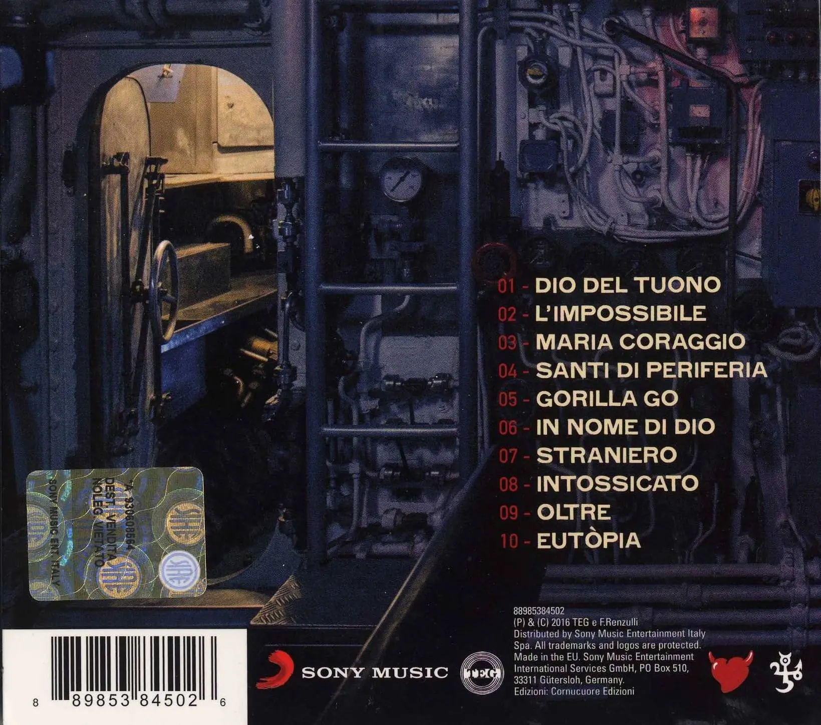 Litfiba - Eutòpia (2016)