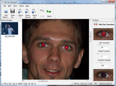 SoftOrbits Red Eye Removal Tool 1.1 Retail