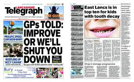 Lancashire Telegraph (Blackburn, Darwen, Hyndburn, Ribble Valley) – May 17, 2018