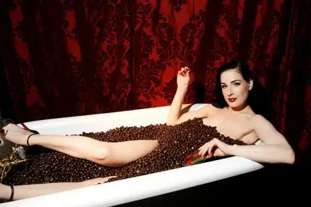 Dita Von Teese by David X Prutting for ALTOIDS Temporary Store Opening in NYC on February 8, 2007