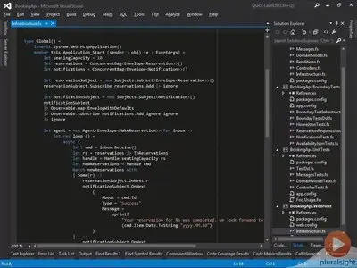 Pluralsight - A Functional Architecture with F#