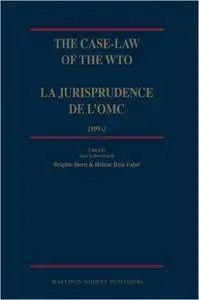 The Case-Law of the Wto / La Jurisprudence de L'Omc, 1999-2 (No. 5)