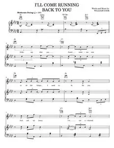 I'll Come Running Back To You - Little Richard, Sam Cooke (Piano-Vocal-Guitar)