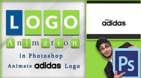 Logo Animation in Photoshop Series: Animate The Adidas logo