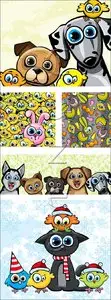 Vector - Cartoons animals