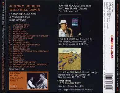 Johnny Hodges & Wild Bill Davis - Blue Hodge (2007) {Lonehill LHJ10286 rec 1961-66}