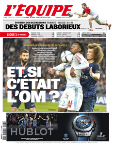 L'Equipe du Dimanche 7 Février 2016