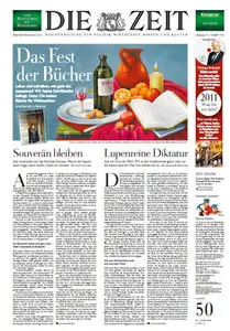 Die Zeit vom 08 Dezember 2011