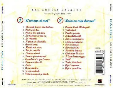 Dalida - Les Annees Orlando, Versions Originales 1970-1997 (1997) 2CDs