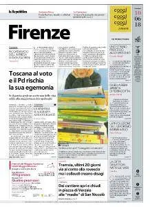 la Repubblica Firenze - 10 Giugno 2018