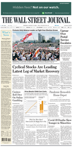 The Wall Street Journal – 17 August 2020