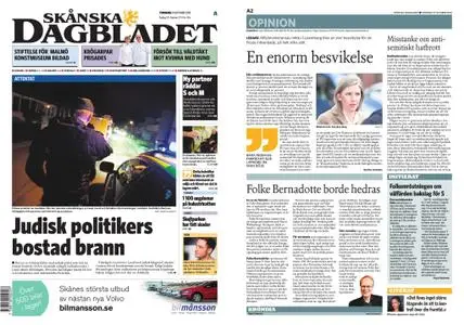 Skånska Dagbladet – 11 oktober 2018