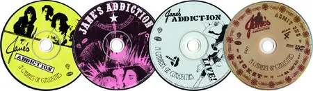 Jane's Addiction - A Cabinet Of Curiosities (2009) 3CD+DVD5 Box Set
