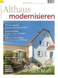 Althaus Modernisieren - Juni-Juli 2019