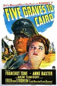 Five Graves to Cairo [Les Cinq Secrets du Désert] 1943 [Re-UP]