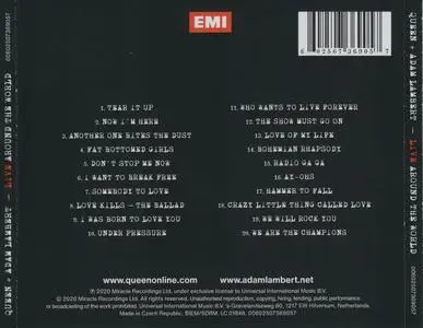 Queen + Adam Lambert - Live Around the World (2020) {EMI}