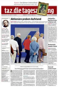 Tageszeitung TAZ vom 21 Mai 2015