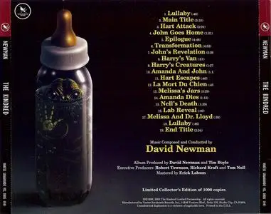 David Newman - The Kindred: Original Motion Picture Soundtrack (1986) Limited Edition 2005