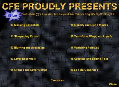 Photoshop CS3 tutorial multimedia