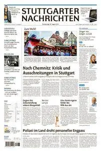 Stuttgarter Nachrichten Stadtausgabe (Lokalteil Stuttgart Innenstadt) - 30. August 2018