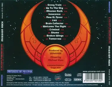 Universe - Mission Rock (2015)