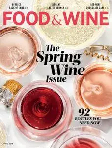 Food & Wine USA - April 2018