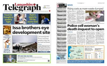 Lancashire Telegraph (Blackburn, Darwen, Hyndburn, Ribble Valley) – February 25, 2022