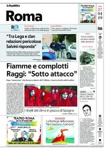 la Repubblica Roma – 27 aprile 2019