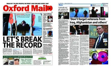 Oxford Mail – November 03, 2018